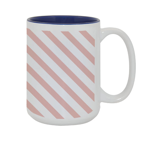 15oz Durham Mug - Inner Coloured - Dark Blue