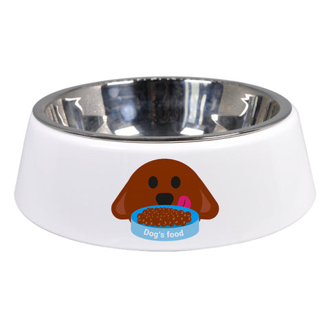 Stainless Steel and Polymer Pet Bowl