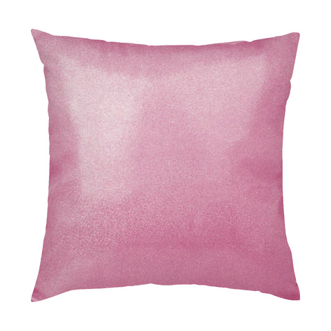 Glitter Square Cushion Cover - Pink - 40cm