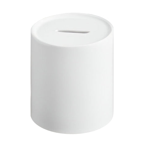 Ceramic 11oz Money Box - White