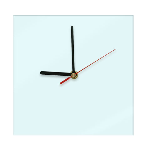 Glass Square Wall Clock - 30cm