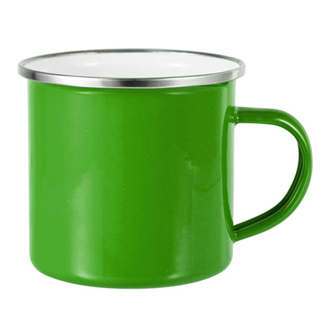 12oz Enamel Mug - Green