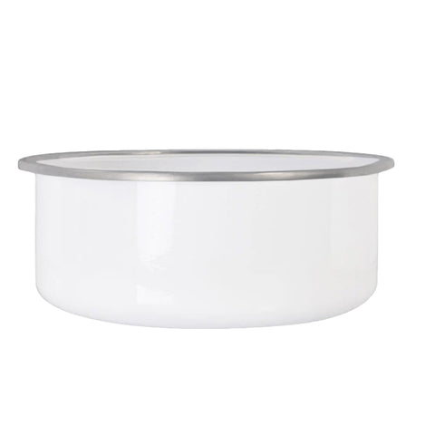 20oz Enamel Bowl With Lid