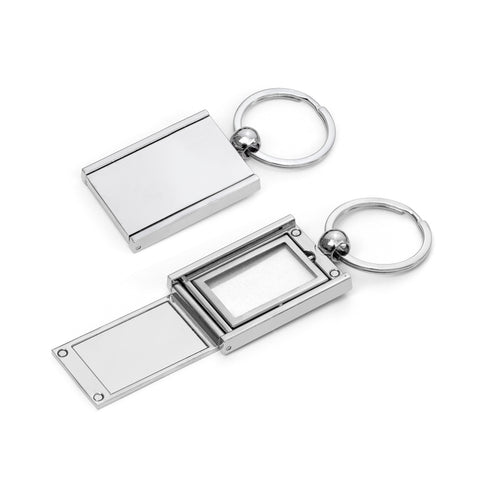 Engraved Hidden Photo Frame Keyring - Add Your Own Photo Print