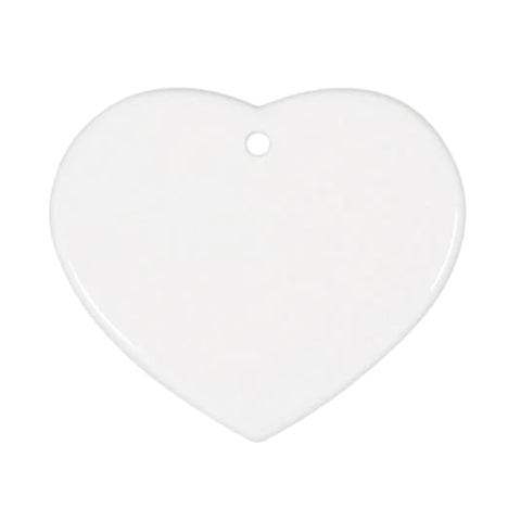 Plastic Double-Sided Ornament - Heart