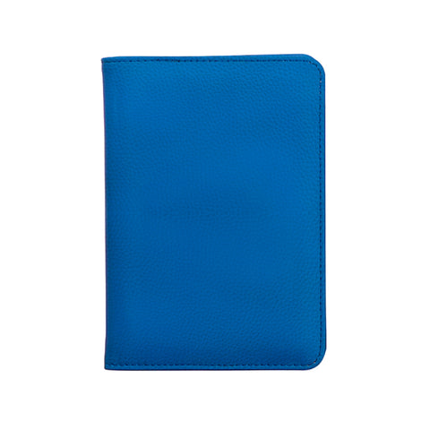 Engravables - LEATHER - Passport Holder - Dark Blue