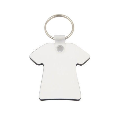 MDF Keyring - Double-Sided - T-Shirt