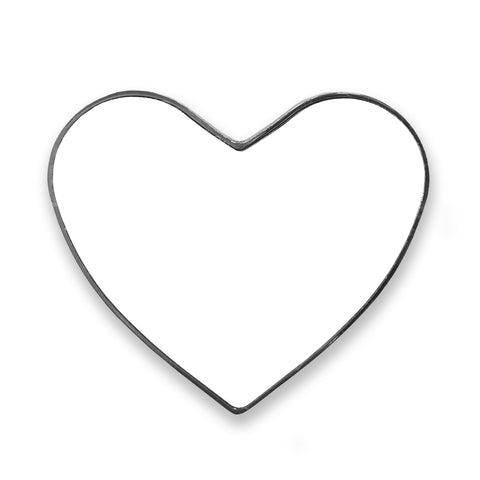 Metal Heart Fridge Magnet