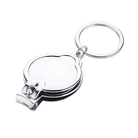 Metal Keyring - Nail Clipper/ Bottle Opener