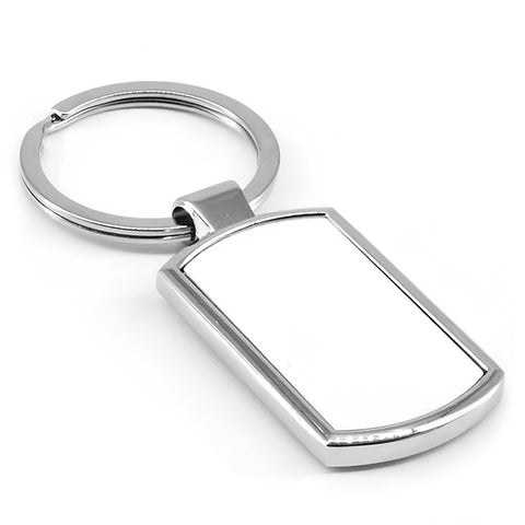 Metal Keyring - Oblong