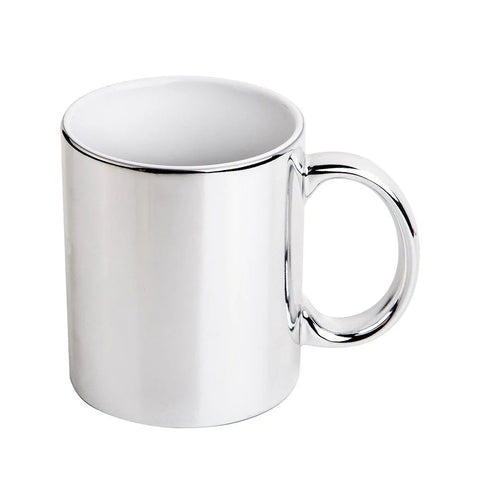 11oz Durham Mug - Mirror Metallic - SILVER