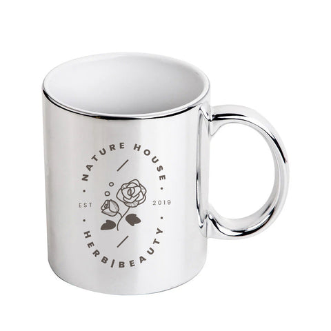 11oz Durham Mug - Mirror Metallic - SILVER