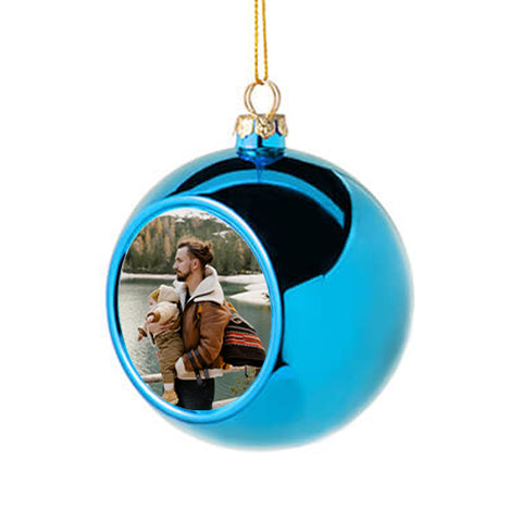 Christmas Bauble - Light Blue