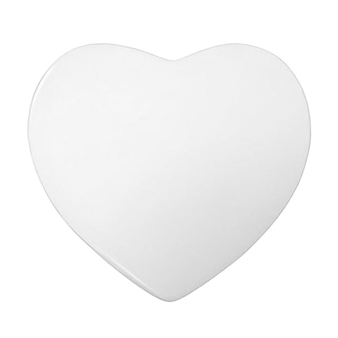 Printed Ceramic Heart Shaped Token