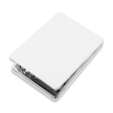 Printed Rectangle PU Compact Mirror