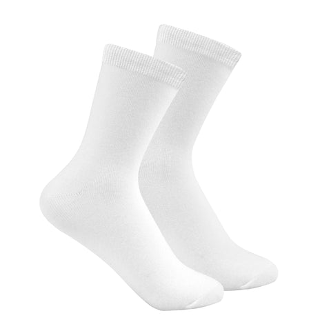 Mens Plain White Socks