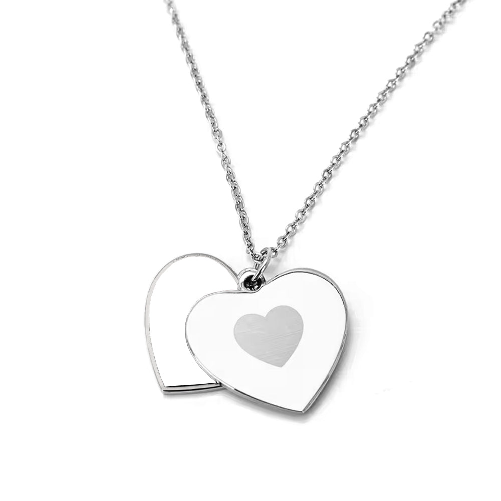 Heart Locket with Hidden Photo