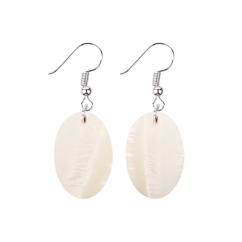 Jewellery - Earrings - Real Shell - Oval