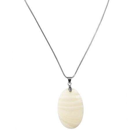 Real Shell Necklace - Oval