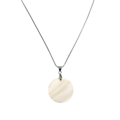 Real Shell Necklace - Round