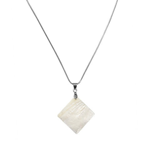 Real Shell Necklace - Square