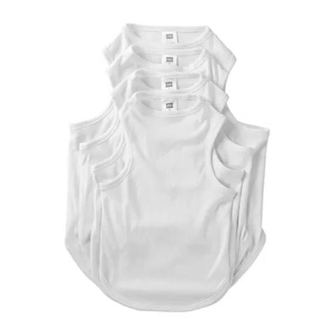 Dog Top Tank T-Shirt - White