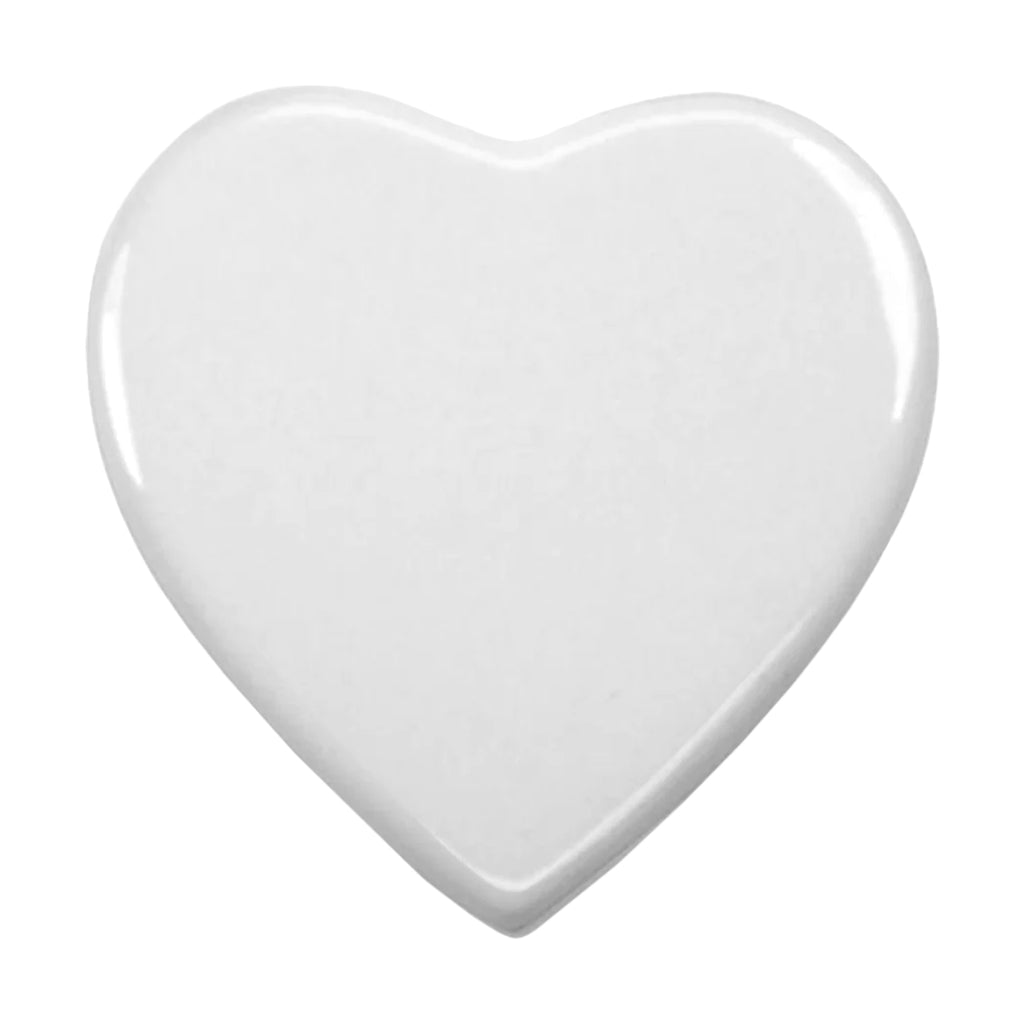 Ceramic 4 Inch Heart Tile