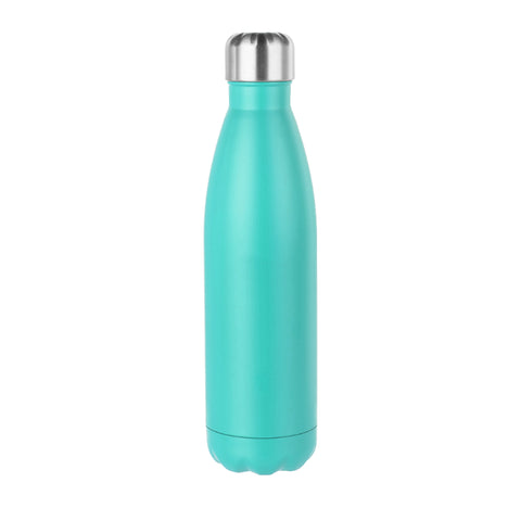 500ml Aqua Stainless Steel Bowling Pin Water Bottle