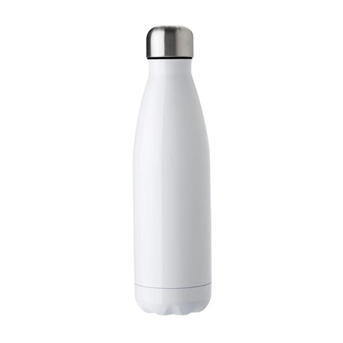 500ml White Stainless Steel Bowling Pin Water Bottle