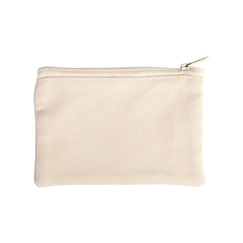 Canvas Pouch with Zipper