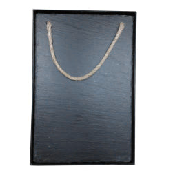 Black Slate - Engravable - Hanging Memo Board