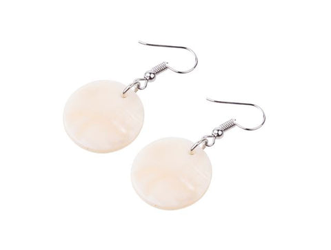 Jewellery - Earrings - Real Shell - Round