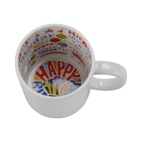 11oz Durham Mug - Happy Birthday Inner