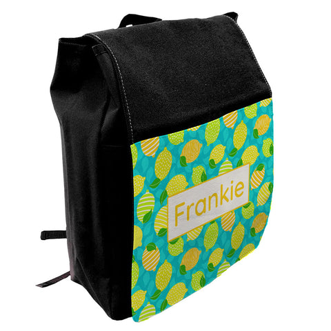 A4 Binder School Bag - Black