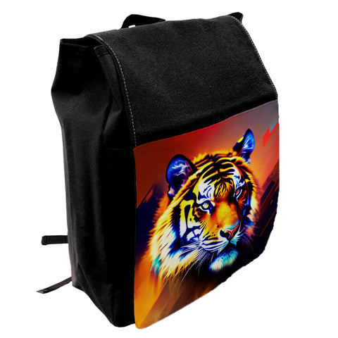 A4 Binder School Bag - Black