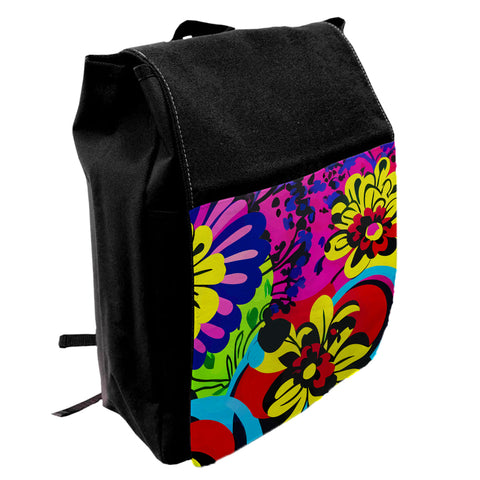 A4 Binder School Bag - Black