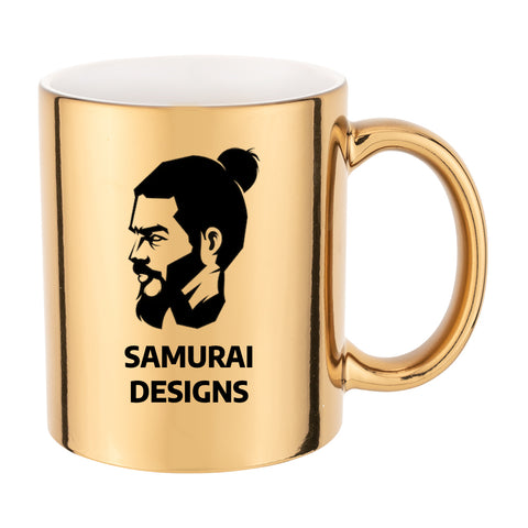 11oz Durham Mug - Mirror Metallic - EUROPA GOLD