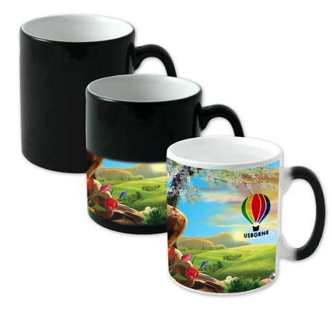 11oz Durham Mug - Colour Changing - Black