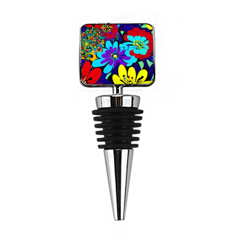 Metal Bottle Stopper - Square