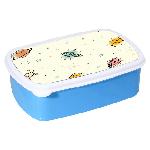 Small Plastic Lunchbox - Blue